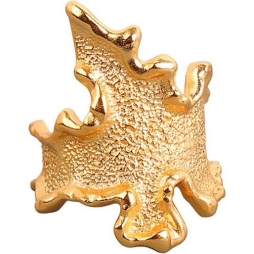 Simple Silver Color Women Rings Trendy Jewelry Irregular Folds Lady Party Accessories 2021 Girl Ring Chic Gifts KOFSAC