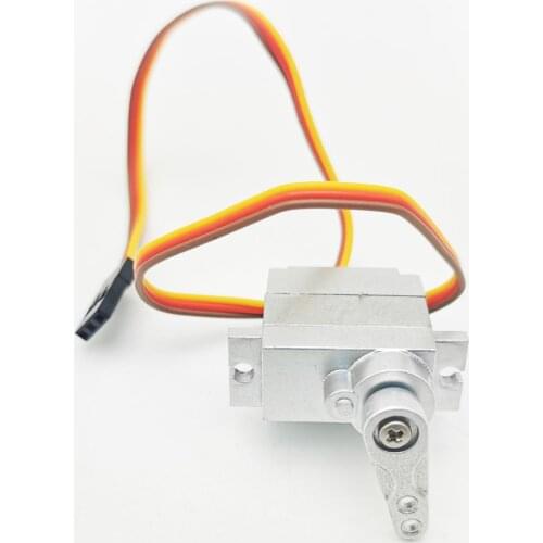 High Quality New Upgrade Metal Gear Servo+ Metal Arm for MN D90 D91 WPL B1 B14 B16 B24 C14 C24 B36 1:16 Truck 4WD RC Crawler