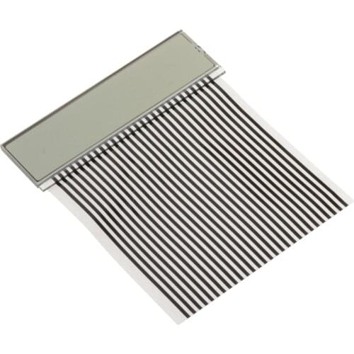 Clock LCD Display Glass + Ribbon Cable For Jaguar XJ6 XJS X300 Vanden Plas