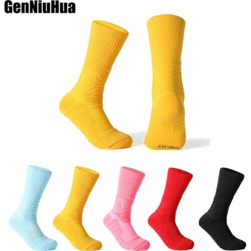 Thickening non-slip Thermal Running Mens & Womens Outdoors Comfortable Soccer Sock Coolmax Long Football Baskball Socks