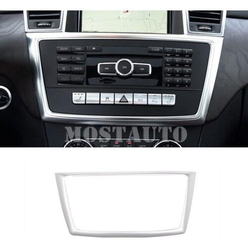 For Benz GLS X166 Inner Center Console AC Air Vent Outle Trim Cover 2015-2019 1pcs Car Accessories Interior Car Decor Car Trim