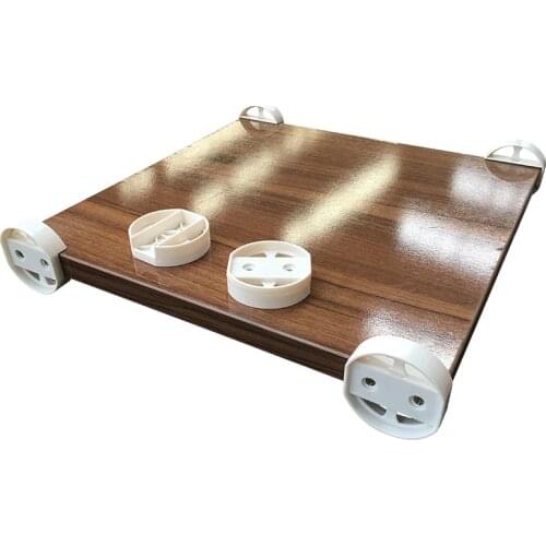 1pcs New Computer Towers Tray Support bracket Foot pad Heavy duty Computer CPU host Stand Case Holder office home Accessories