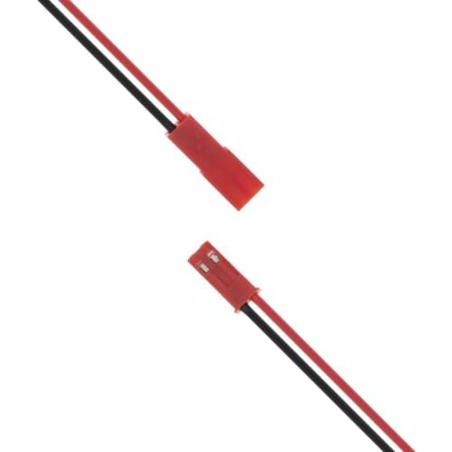 100 pair / lot 150mm JST Male + Female Connector Plug for RC Lipo Battery