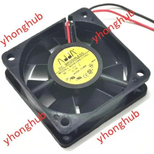 ADDA AD0612MS-C70GL DC 12V 0.13 60x60x20mm 2-wire