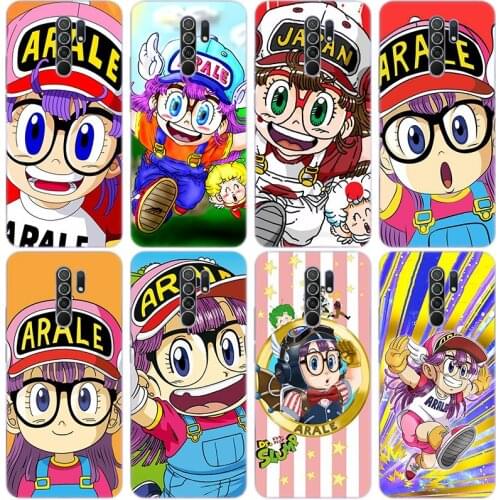 Anime Dr. Slump Arale Silicone Case for Xiaomi Redmi Note 10 9 Pro Max 10S 9S 8T 8 8A 9 9A 9C 9T K40 Pro 5G Soft Cover