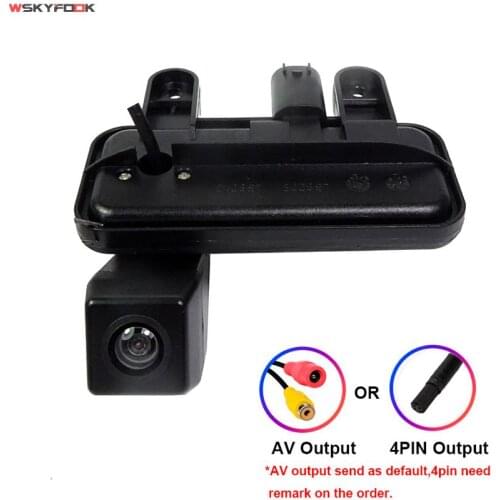 Car Trunk Handle Rear View Reverse Camera For Mercedes Benz B Class W246 B180 B200 2012-2015 Waterproof Camera