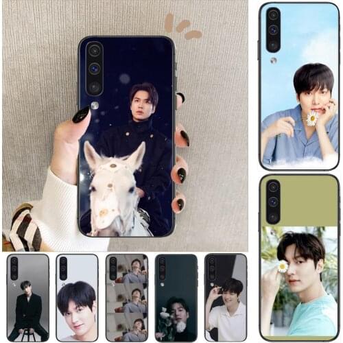 이민호 Lee MinHo Phone cover hull For SamSung Galaxy S8 S9 S10E S20 S21 S5 S30 Plus S20 fe 5G Lite Ultra black soft case