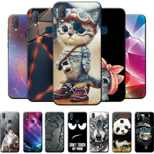 Case For Vivo Y12 Y17 U10 U3X Case For Vivo Y12 Coo Cat Protective Back Cover vivo Y15 Soft TPU Silicone Cover For vivo Y12 Case