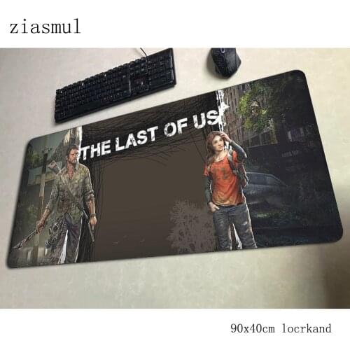 The Last Of Us mouse pad 900x400x4mm mats 3d Computer mouse mat gaming accessories High quality mousepad keyboard games pc gamer