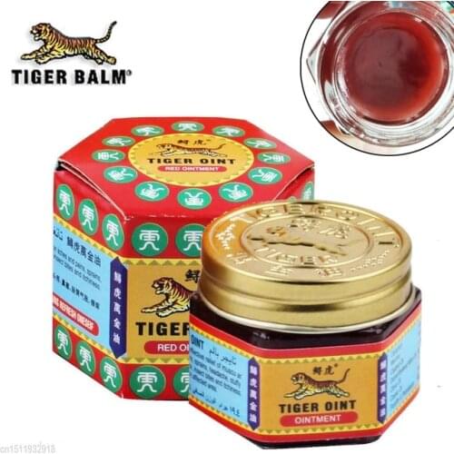 Red Ointment Tiger Balm Muscle Pain Relief Soothe Itch Insect Bites Family Outdoor Essentials