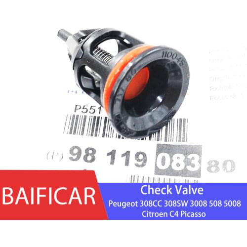 Baificar Brand New Turbocharger Dust-proof Intake Manifold Check Valve For Peugeot 308CC 308SW 3008 508 5008 Citroen C4 Picasso