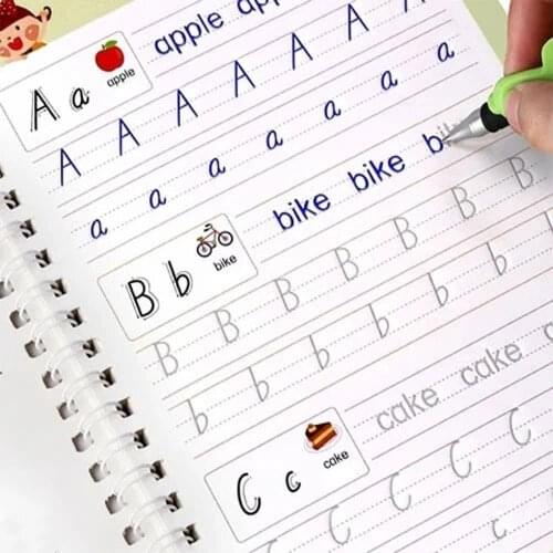 Writing Paste Calligraphy Handwriting Copybook Set Writing Board Tracing Book for Kid Calligraphic Letter Writing
