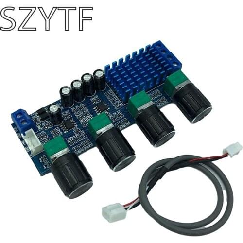 XH-M577 digital power amplifier board TPA3116D2 audio amplifier board high power tone board operational amplifier 12-24V