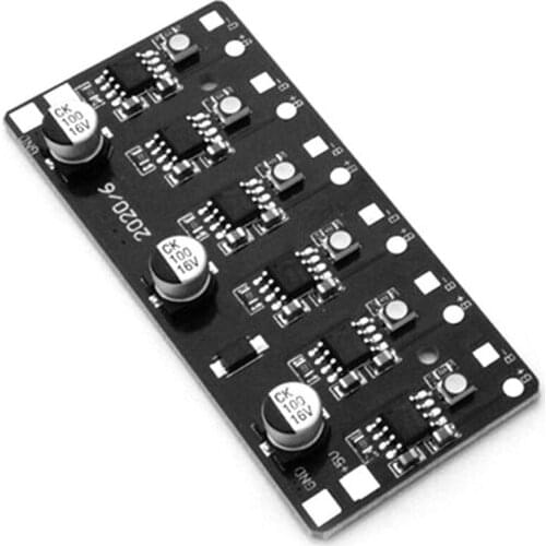5V Lithium Battery Recharging Module Board Max Support Recharge 6 Batteries