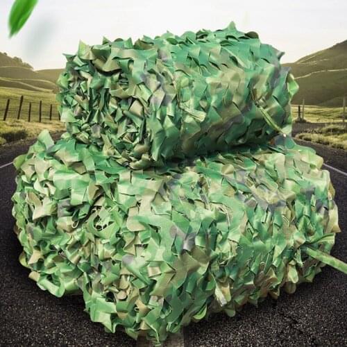 Size 4X6M 6X8M 6X6M Camouflage Net oxford double layers High Quality Durable Sun Shelter Restaurant Home Pool Decoration