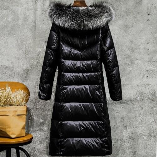 Duck 90% Down Jacket Winter Coat Women Clothes 2020 Female Fur Collar Puffer Jackets Korean Long Coats Parka FemmeMY1482 s s