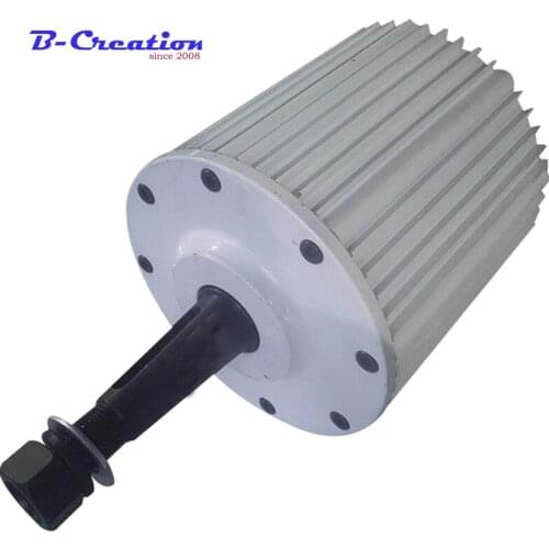 2kw 48/96/110/220v AC low rpm permanent magnet generator 220V for home use