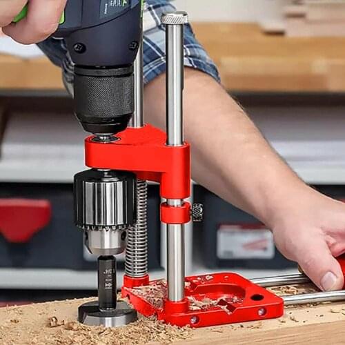 Woodworking Drill Locator Alloy Steel Woodworking Drilling Template Guide Locator Puncher Tools Wood Drilling DIY Hand Tools