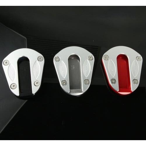 For Benelli TRK 502 520X TRK502 2017 2018 2019 Motorcycle Kickstand Enlarger Foot Side Stand Pad Extension Support Plate Parts