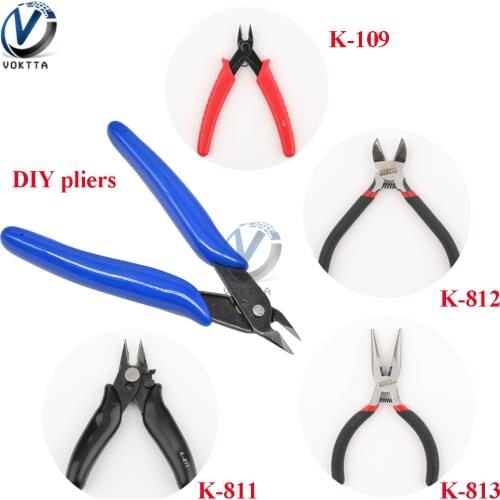 Electronic Diagonal Pliers K-109 K-812 K-813 K-811 DIY Cutting Pliers Side Cutting Nippers Wire Cutter Wishful Clamp Hand Tools