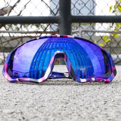 Photochromic Polarized 6 Lens 2021 Sports Cycling Glasses MTB Bike Sunglasses Bicycle Eyewear Men Women Running Riding Goggles