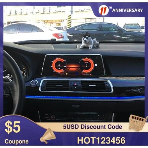 Android 10 6G RAM+128 For BMW 5 Series F07 CIC NBT Car Head Unit Multimedia Player GPS Navigation Car Stereo Radio Tape Recorder