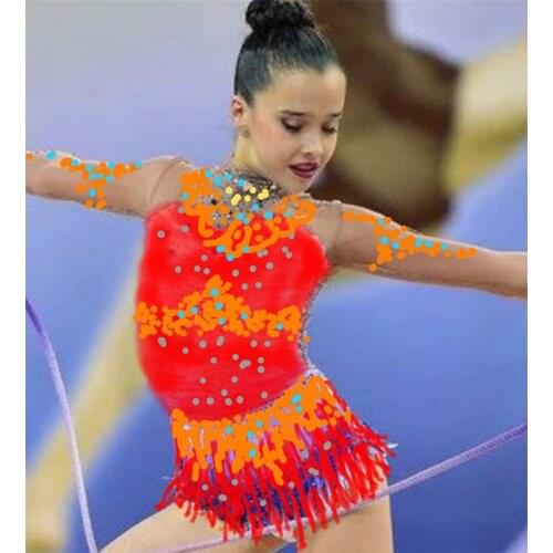 Customization Ice Skating Dress Competition Ice Skating Dress For Sale New Brand Figure Skating Competition Dress