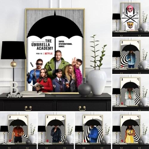 Classic Movie The Umbrella Academy Series Bedroom Wall Decor living room Home Decor Quality Canvas Painting Art Decor Poster