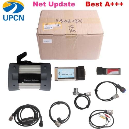 Best Quality A+++ V2016.7 Mb Star C3 Pro Red Interface With Seven Cable For B-ENZ Truck and Cars