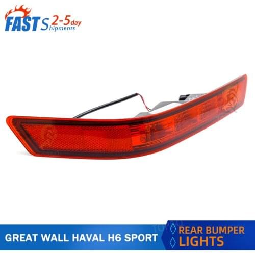 Great Wall HAVAL H6 sport Rear Bumper Light Auto Parts Y Left/Right Rear Fog Lights Running Lights Brake Lights
