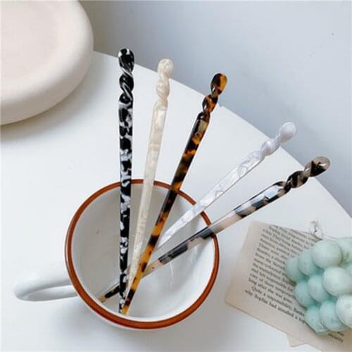 Hair Sticks Acetate Headbands For Women Elegance Lady Hairpins Fashion Hair Clip Hair Accessories Headwear