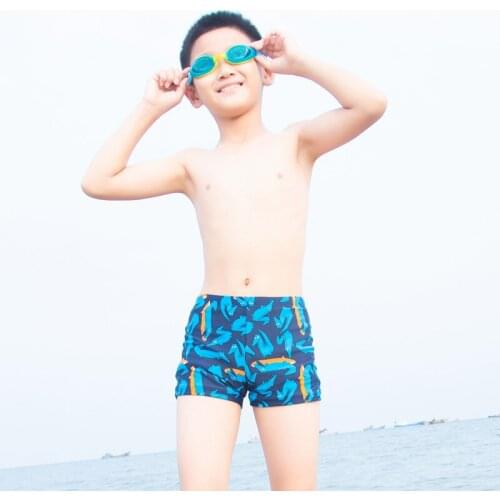 50% OFF ONLY FOR 5 ORDERS Childrens swimwear boys' middle-aged childrens swimming trunks new cute quick-drying swimwear