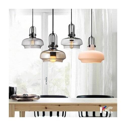 Modern style living room bedroom minimalist restaurant pendant light Nordic clothing decoration glass ball pendant lamp