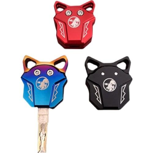 Spirit Beast Universal Motorcycle/Scooter/Electric-bick Aluminum Key Cover Key Head for NIU N1 N1s N-gt U M