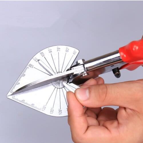 ZtDpLsd 1Pcs 45-90 Deg Multi Angle Mitre Automatic Trunking Scissor Wire Duct Cutter PVC PE PPR Plastic Pipe Cutting Trim Cutter