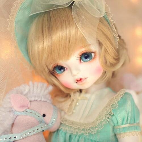 1/4 BJD Doll Ball Joints Dolls With Full Outfits Dress Wig Shoes Makeup Girls DIY Toys Best Gifts