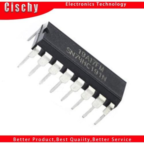 1pcs/lot SN74HC191N SN74HC191 74HC191N HD74HC191P 74HC191P 74HC191 DIP-16
