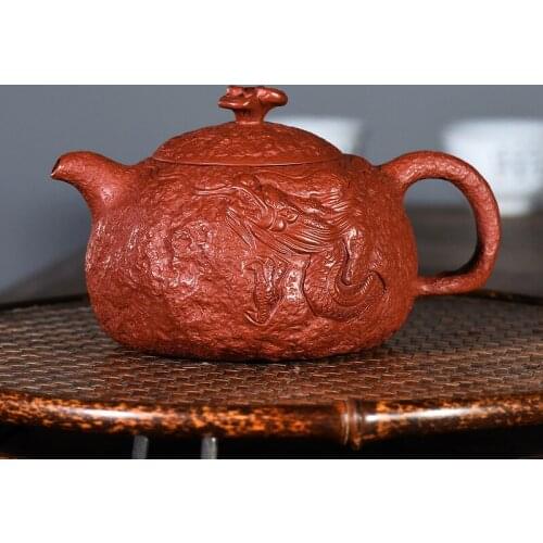 2452 famous recommended yixing all hand for spring recommended carved dragons are recommended dahongpao specials