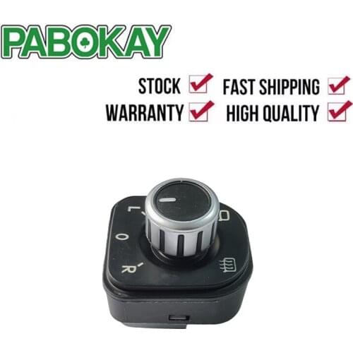 Car Side Mirror Switch for VW Golf GTI MK5 MK6 Jetta Rabbit 5ND959565A 5K0959565