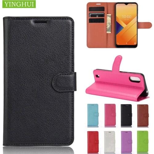 Litchi Texture Leather Silicone Magnetic Phone Case For WIKO Y70 Y61 Y60 Y80 Y81 Flip Cover Wallet Stand Style With Card Holder