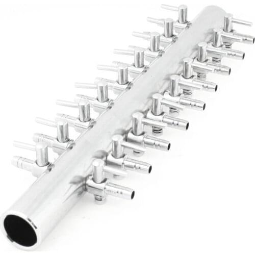 Aquarium Dual Line 18-Way Air Pump Control Valve Manifold Taps Aquarium Fish Tank Switches Air Regulator Air Valve Accessories