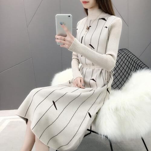 Fdfklak Fashionable Knitted Dresses