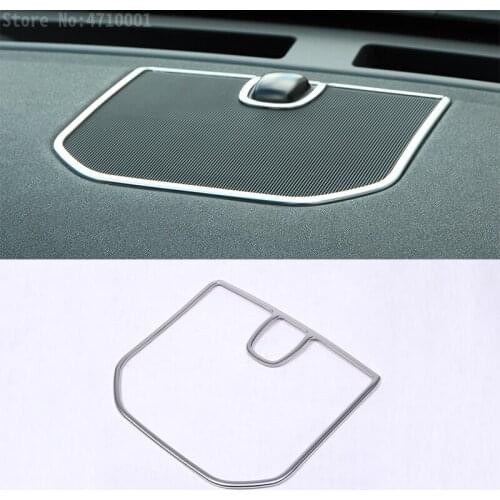 ABS Chrome Car Dashboard Loudspeaker Frame Trim For Land Rover Discovery Sport 2015 2016 2017 Auto Accessories