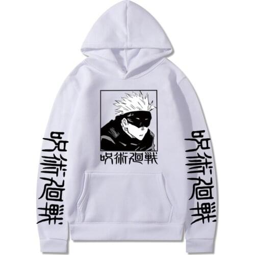 Jujutsu Kaisen Mens Hoodie Women/Men Sweatshirt Long Sleeved Casual Streetwear Fashion Prints Hoodie Harajuku Tops