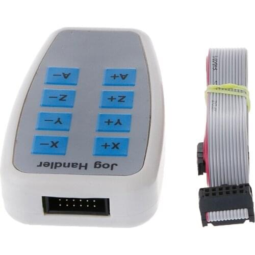 USB MACH3 100Khz Breakout Board Hand Control Box for 4 Axis Interface Driver HX6D