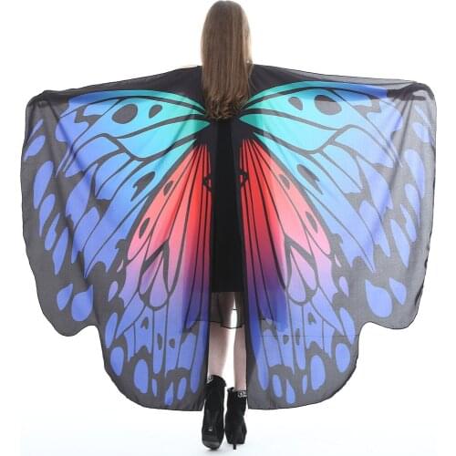 Butterfly wings for oriental dances vlinder vleugels alas isis wings muti-color Polyester Moth style