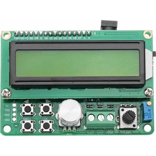 0.01Hz~50KHz DDS Function Signal Generator Module FYE050 Generator Pulse Frequency Square Wave Waveform LCD Display