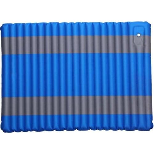 Double Padded Air Mat Double Person Use Inflatable Bad Thickening Air Mattress Foot Press Type Patent Camping Mat X22
