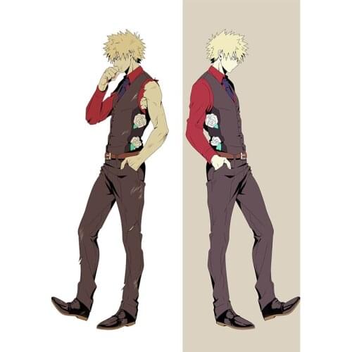 Japan Anime My Hero Academia Bakugou Katsuki Hugging Body Dakimakura Otaku Pillow Cover Case Boku no Hero Academia Cosplay Gifts