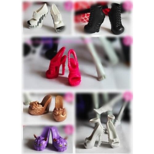 Shoes for Monster High School Doll Shoes Childrens High Baby Shoes Boots High Heels